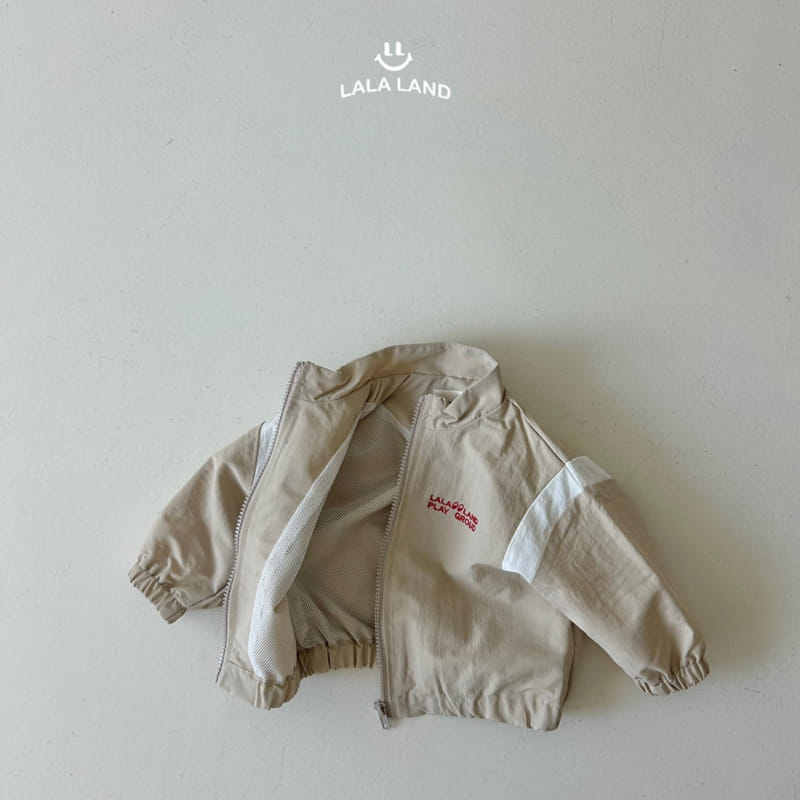Lalaland - Korean Baby Fashion - #babyfever - Bebe Varsity Zip Up - 3