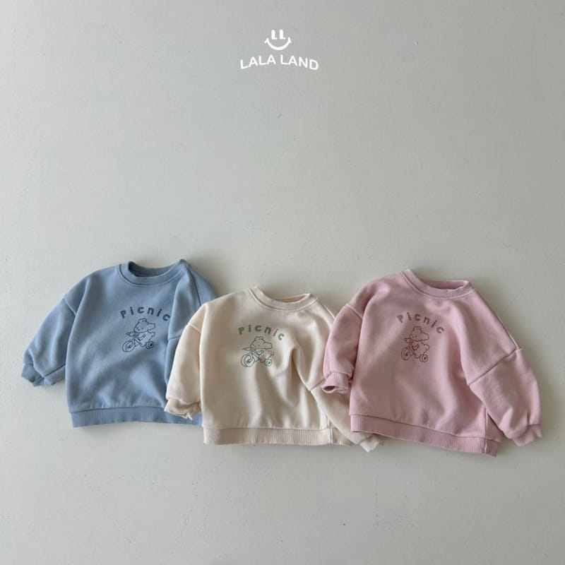 Lalaland - Korean Baby Fashion - #babygirlfashion - Bebe Picnic Sweatshirt - 10