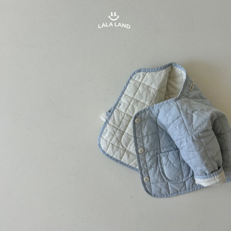 Lalaland - Korean Baby Fashion - #babygirlfashion - Bebe Toast Quilted Jacket - 3