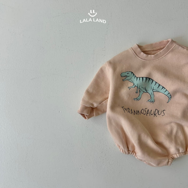 Lalaland - Korean Baby Fashion - #babyootd - Bebe Dinosaur Body Suit - 10