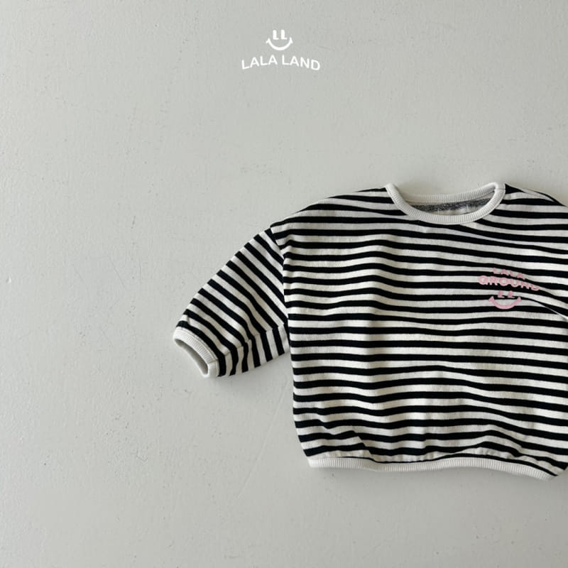 Lalaland - Korean Baby Fashion - #babyootd - Bebe YoYo Piping Sweatshirt - 2