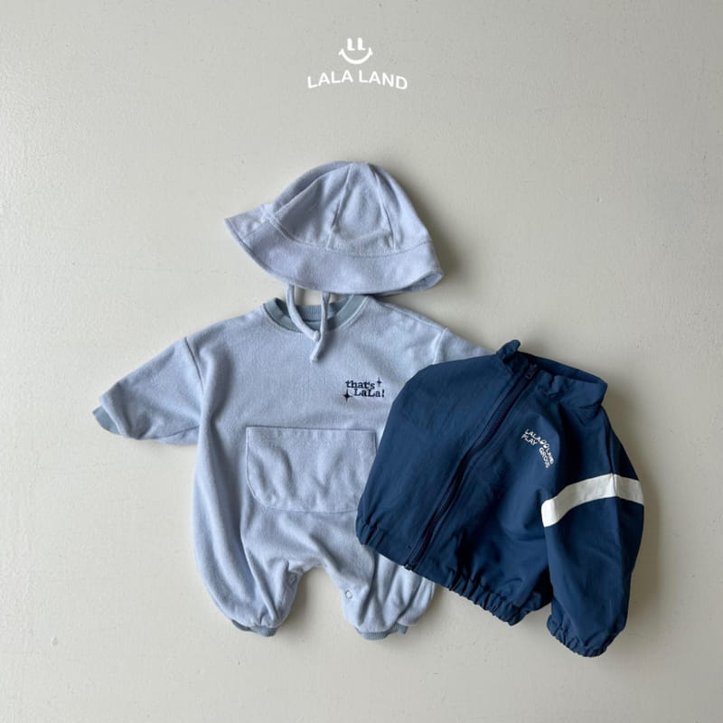 Lalaland - Korean Baby Fashion - #babyoutfit - Bebe Varsity Zip Up - 8