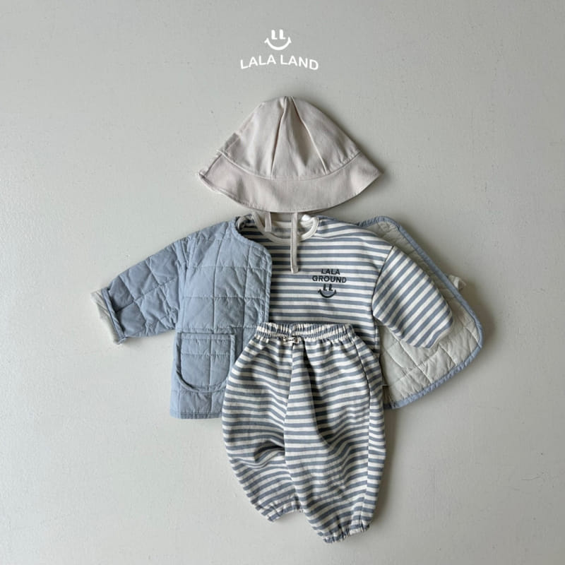 Lalaland - Korean Baby Fashion - #babyoutfit - Bebe Toast Quilted Jacket - 7