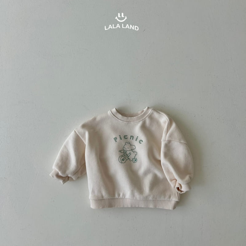 Lalaland - Korean Baby Fashion - #babywear - Bebe Picnic Sweatshirt