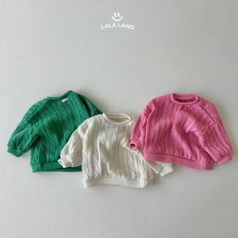 Lalaland - Korean Baby Fashion - #onlinebabyboutique - Bebe Twiddle Knit