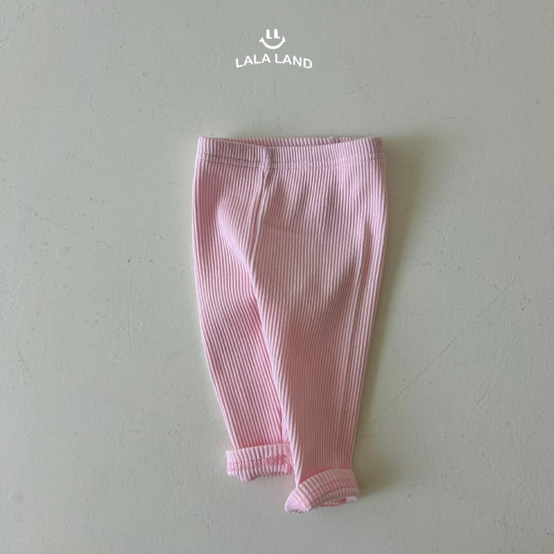 Lalaland - Korean Baby Fashion - #onlinebabyboutique - Bebe Rib Leggings - 6
