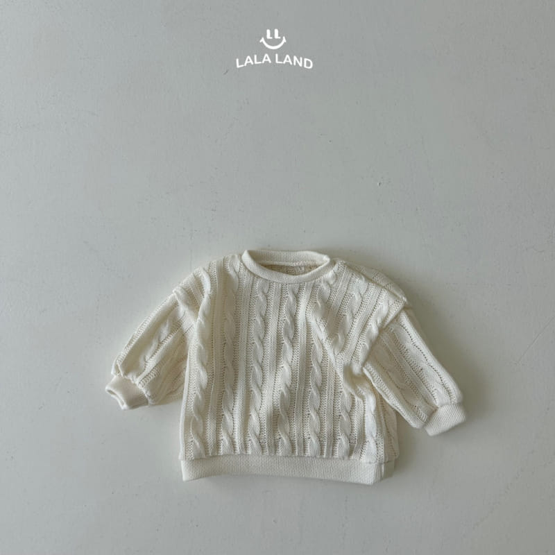 Lalaland - Korean Baby Fashion - #onlinebabyshop - Bebe Twiddle Knit - 2