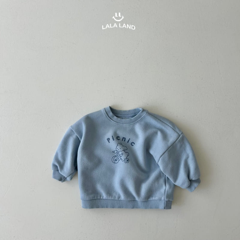 Lalaland - Korean Baby Fashion - #onlinebabyshop - Bebe Picnic Sweatshirt - 4