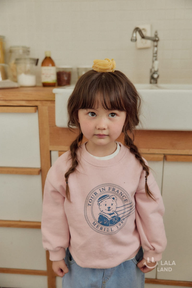Lalaland - Korean Children Fashion - #Kfashion4kids - Stamp Sweatshirt - 7