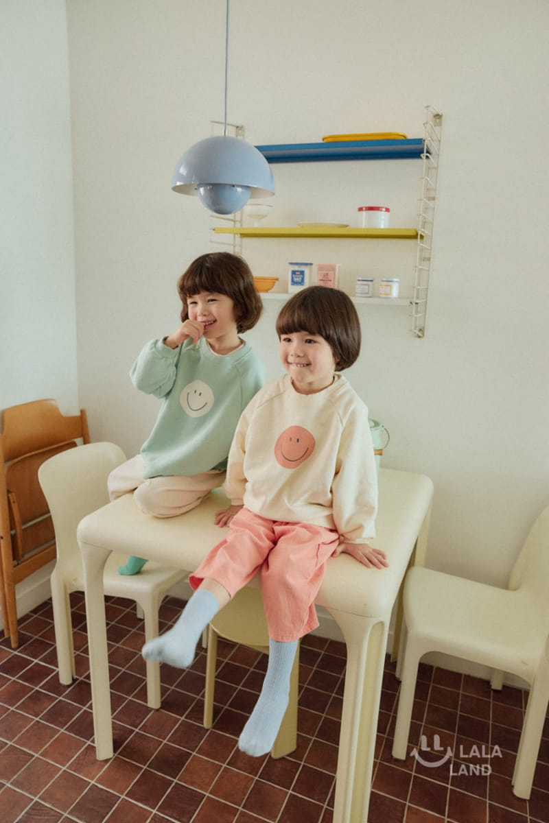 Lalaland - Korean Children Fashion - #Kfashion4kids - Smile Sweatshirt - 3