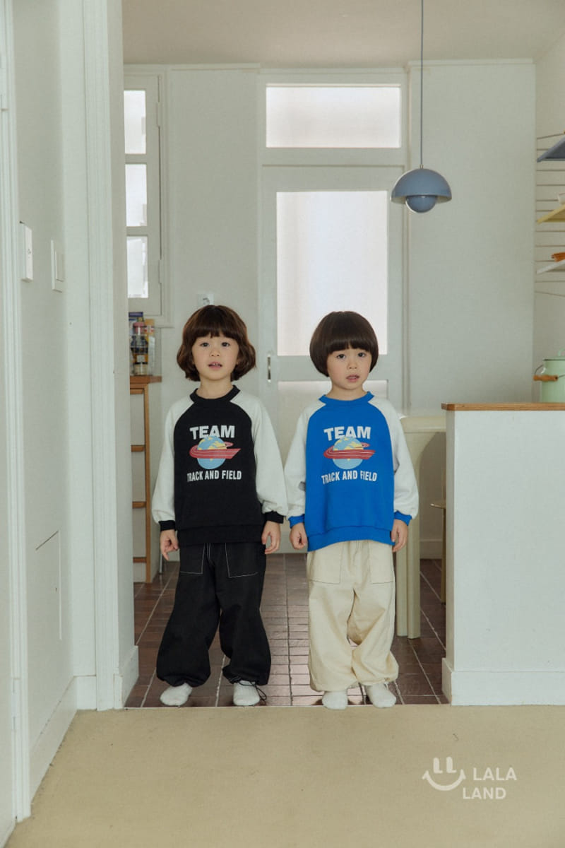 Lalaland - Korean Children Fashion - #Kfashion4kids - Tim Raglan Sweatshirt