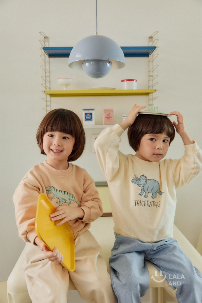 Lalaland - Korean Children Fashion - #childofig - Dinosaur Sweatshirt - 10
