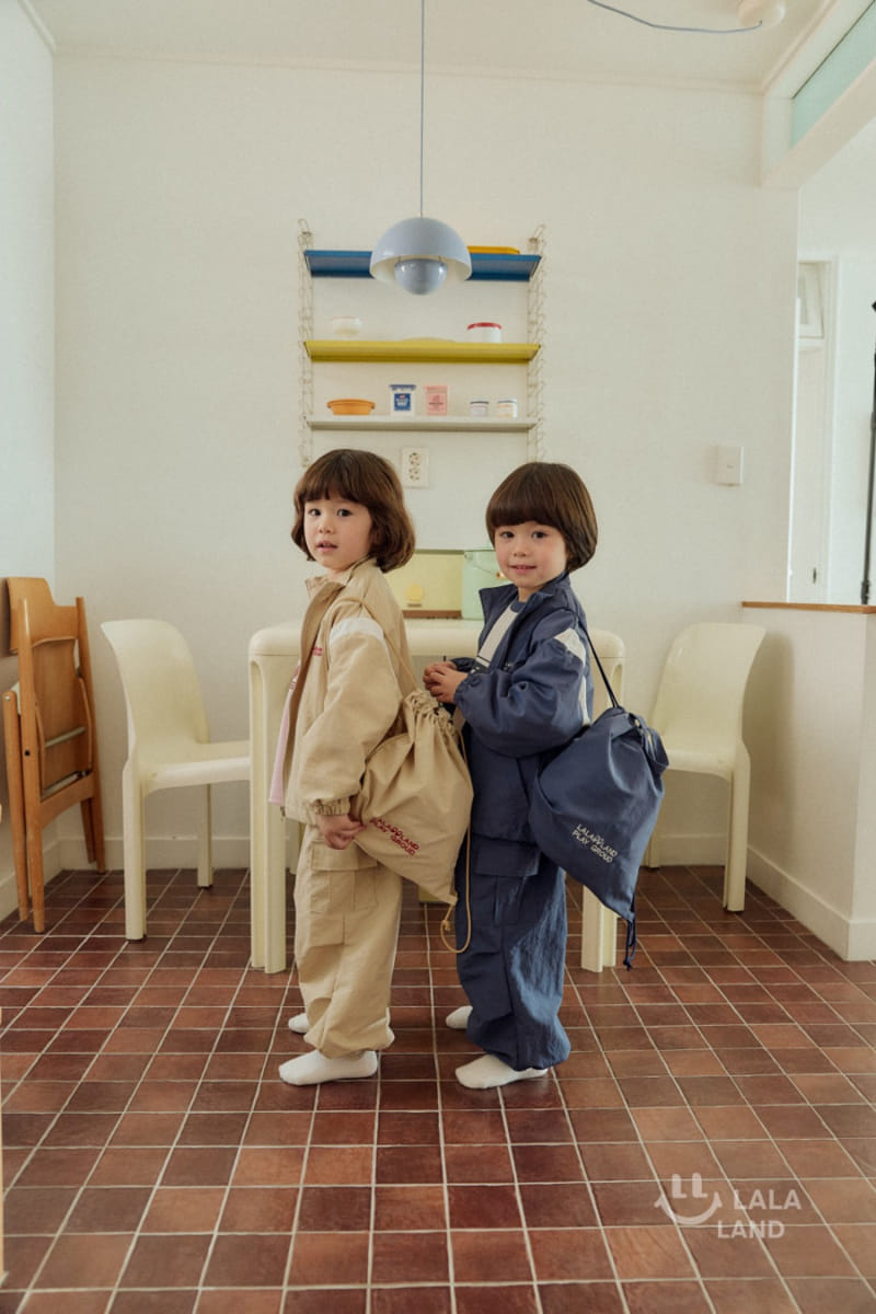 Lalaland - Korean Children Fashion - #childofig - Varsity Zip Up - 10