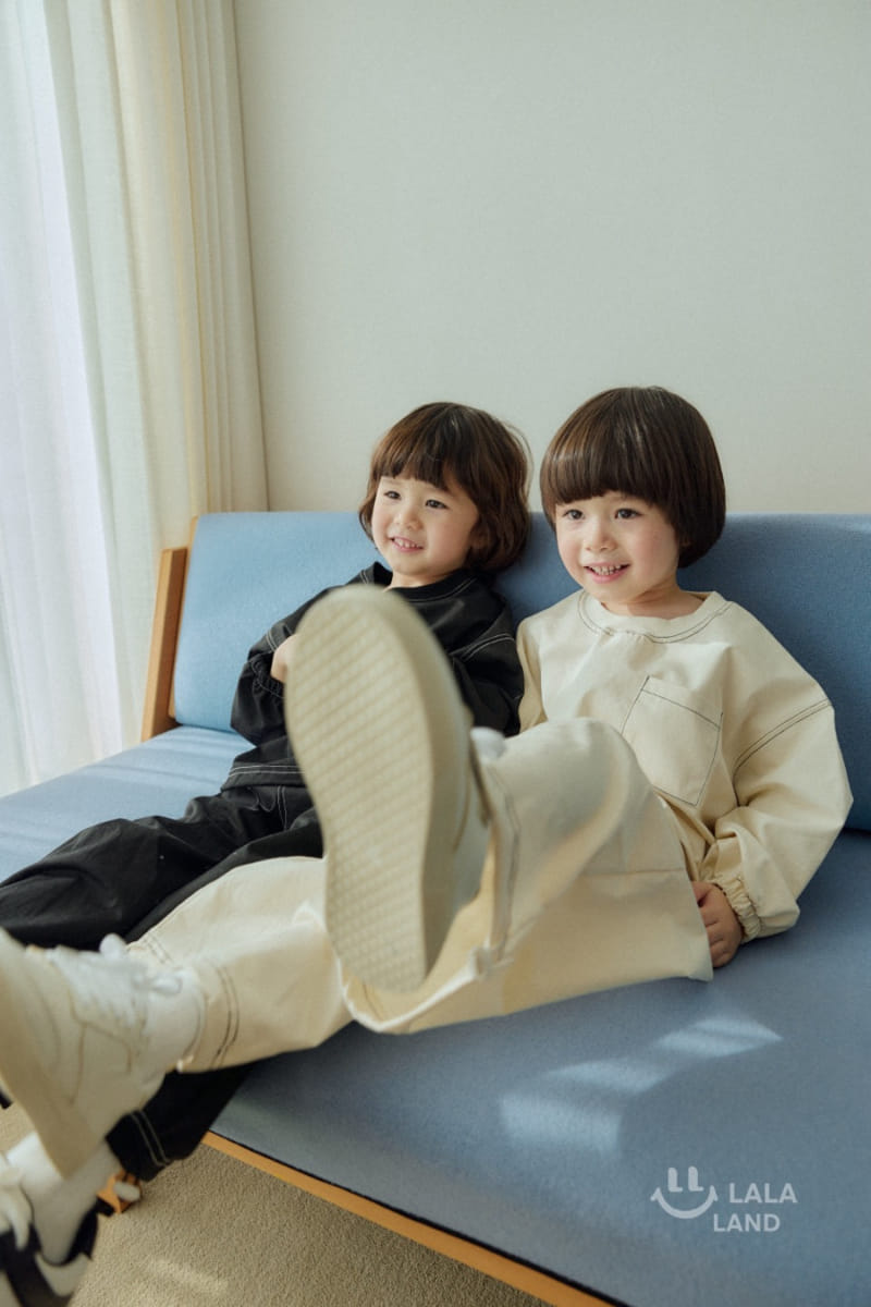 Lalaland - Korean Children Fashion - #childofig - Stitch Topper Pants - 8