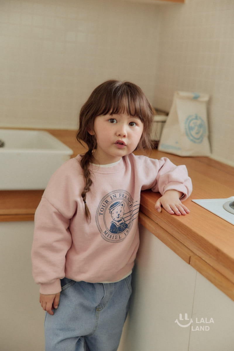 Lalaland - Korean Children Fashion - #designkidswear - Stamp Sweatshirt