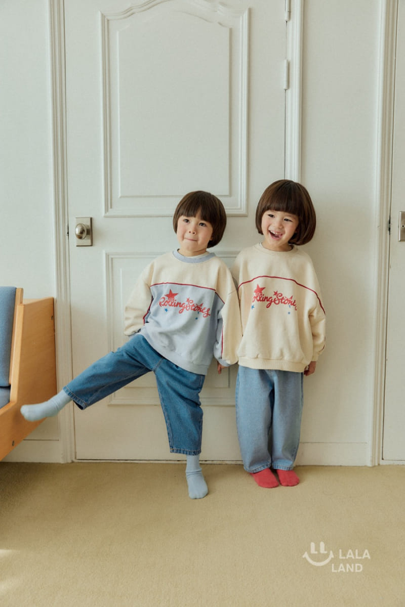Lalaland - Korean Children Fashion - #designkidswear - Rolling Stones Sweatshirt - 4