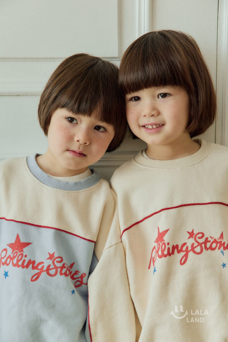 Lalaland - Korean Children Fashion - #kidsshorts - Rolling Stones Sweatshirt - 6