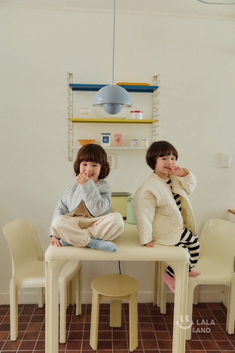 Lalaland - Korean Children Fashion - #kidsshorts - Toast Quilted Jacket - 5