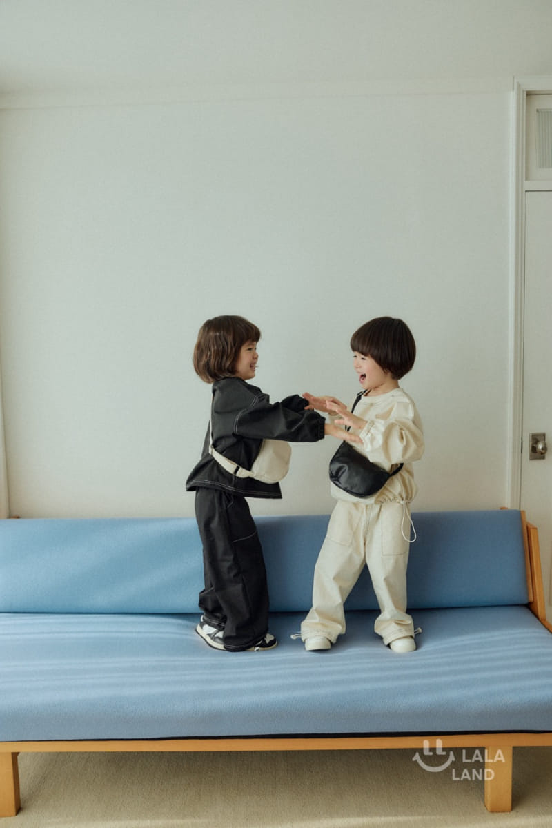 Lalaland - Korean Children Fashion - #kidzfashiontrend - Stitch Topper Pants - 2