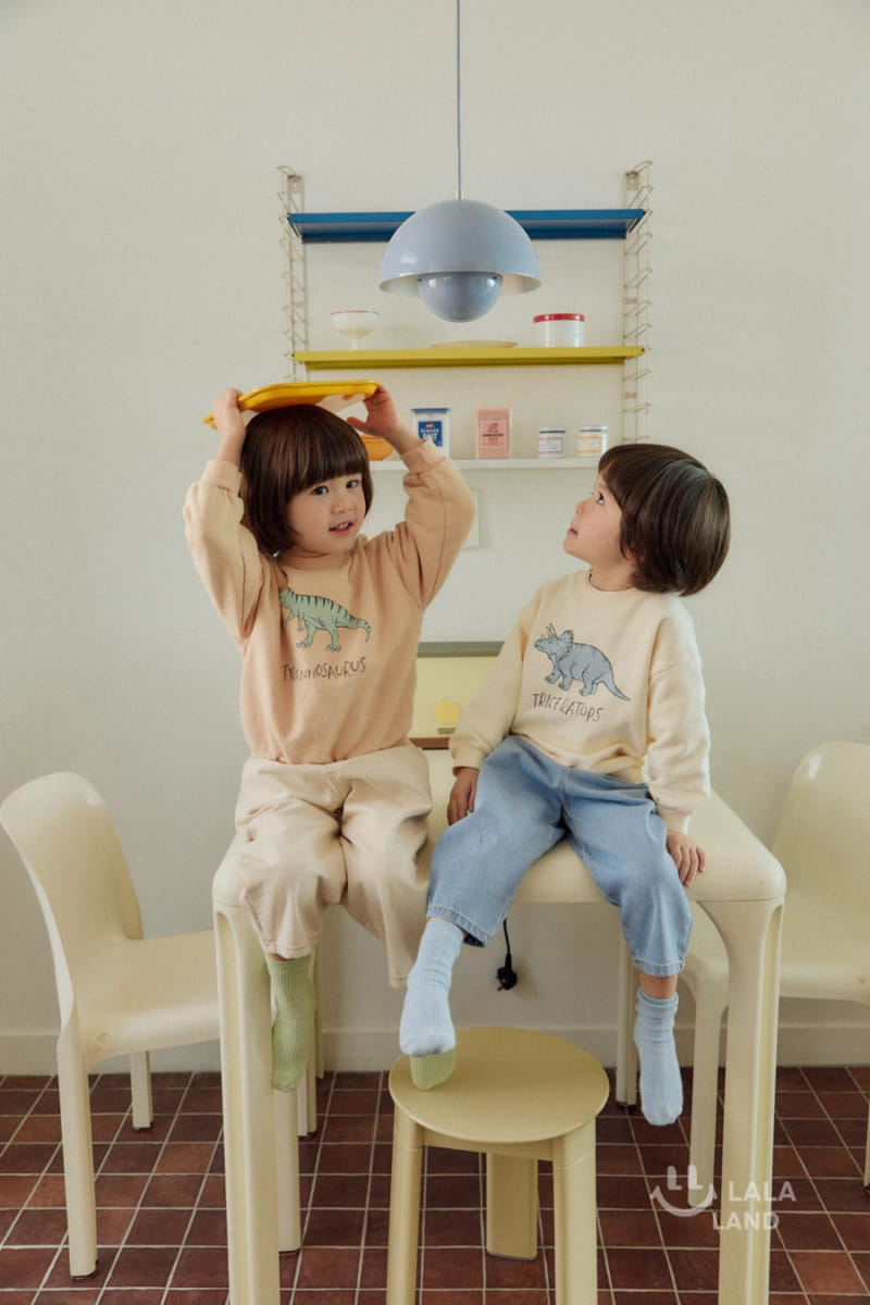 Lalaland - Korean Children Fashion - #kidzfashiontrend - Circle Baggy Denim Pants - 11