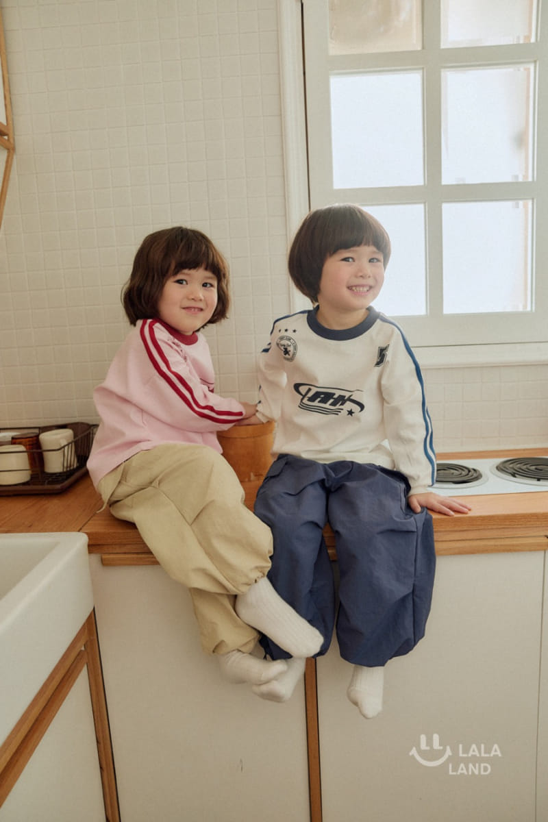 Lalaland - Korean Children Fashion - #littlefashionista - Track Tee - 2