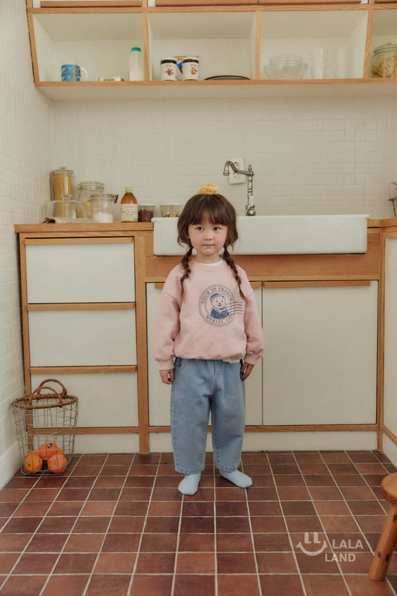 Lalaland - Korean Children Fashion - #littlefashionista - Stamp Sweatshirt - 8