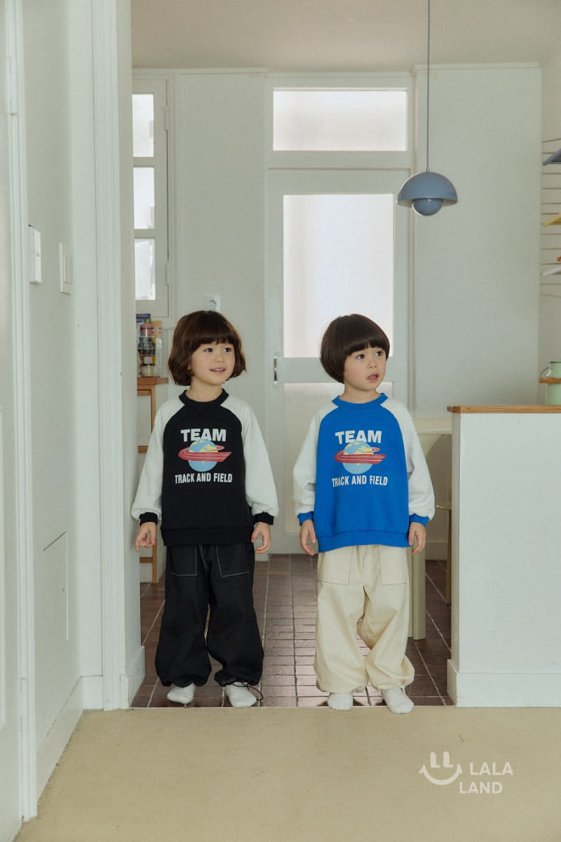 Lalaland - Korean Children Fashion - #littlefashionista - Tim Raglan Sweatshirt - 2