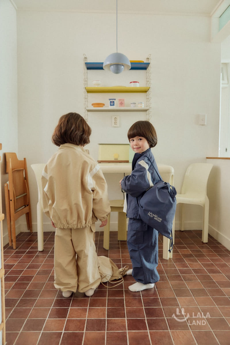 Lalaland - Korean Children Fashion - #littlefashionista - String Jogger Pants - 2