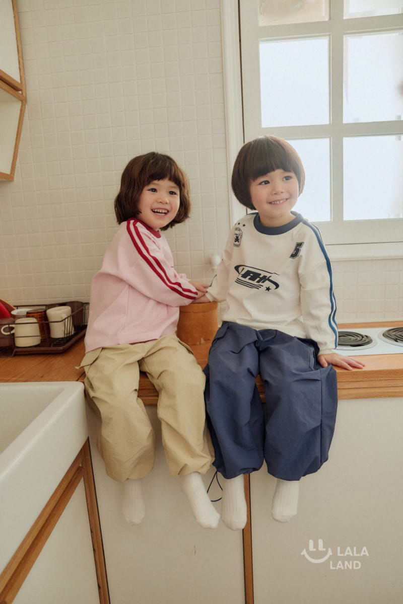 Lalaland - Korean Children Fashion - #magicofchildhood - Track Tee - 3