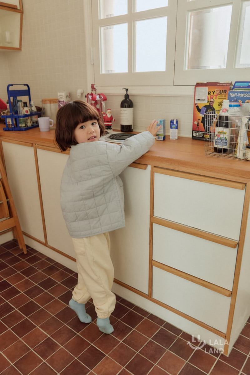 Lalaland - Korean Children Fashion - #magicofchildhood - Toast Quilted Jacket - 10
