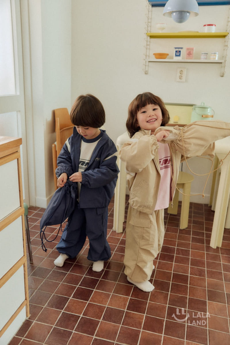 Lalaland - Korean Children Fashion - #magicofchildhood - String Jogger Pants - 3