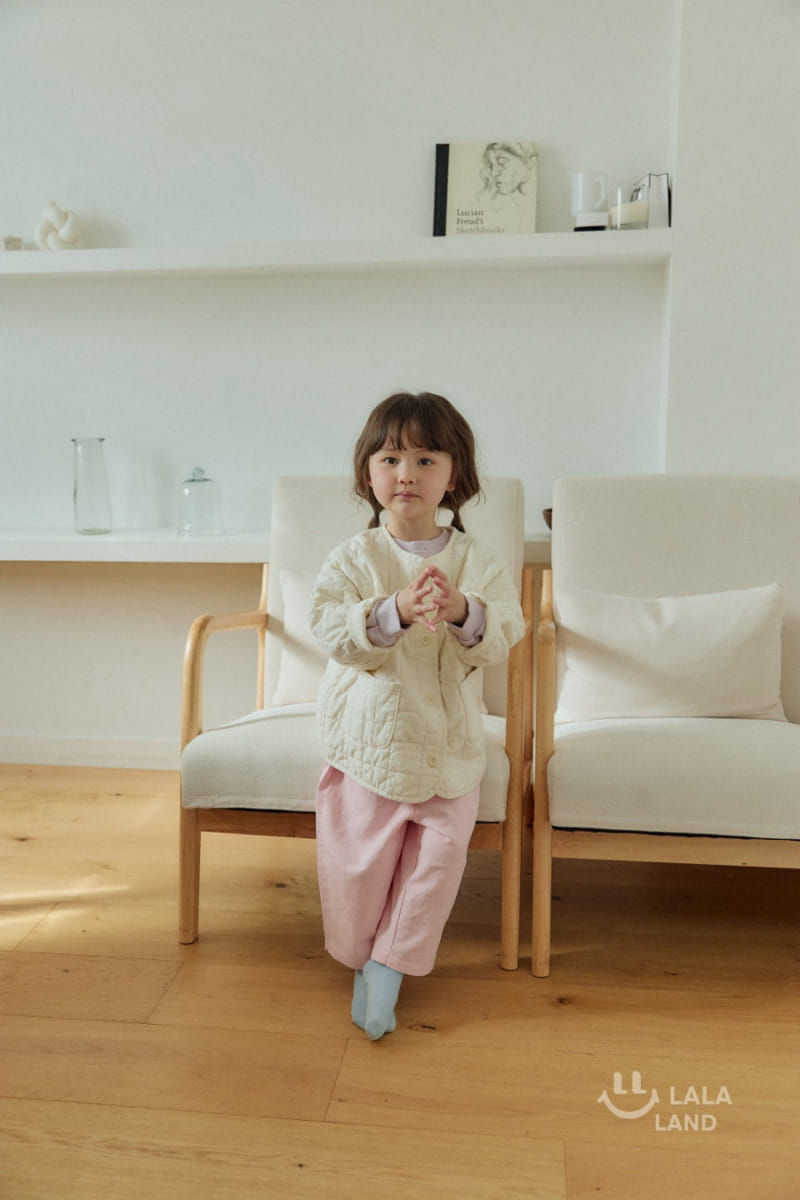 Lalaland - Korean Children Fashion - #minifashionista - Toast Quilted Jacket - 11