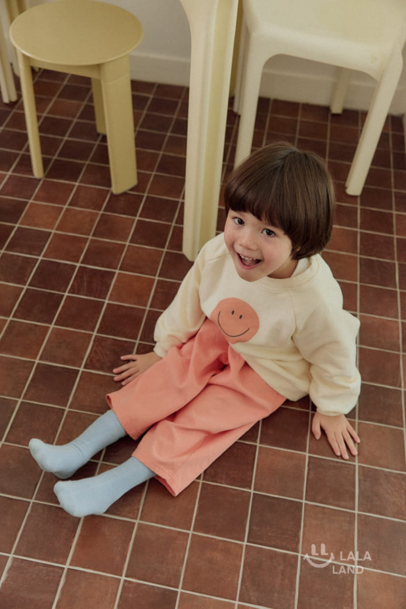 Lalaland - Korean Children Fashion - #stylishchildhood - Smile Sweatshirt - 10