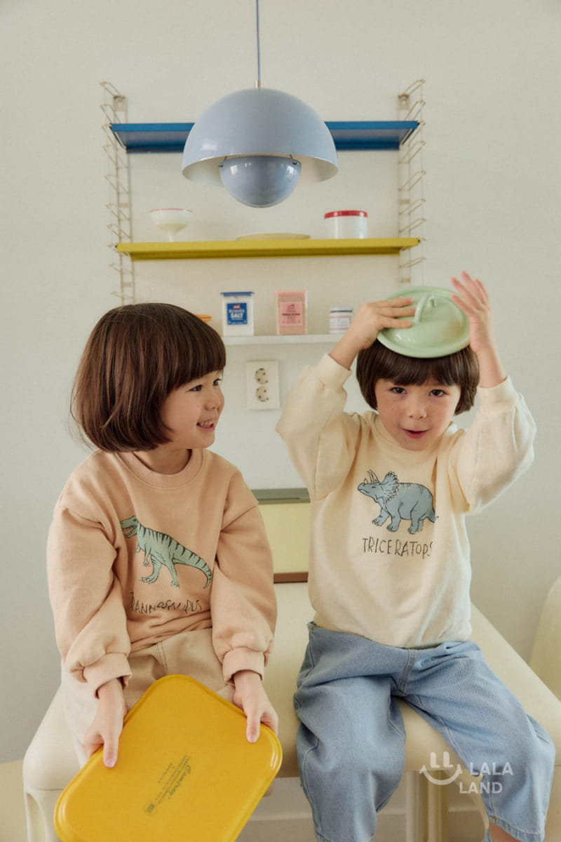Lalaland - Korean Children Fashion - #stylishchildhood - Dinosaur Sweatshirt - 9