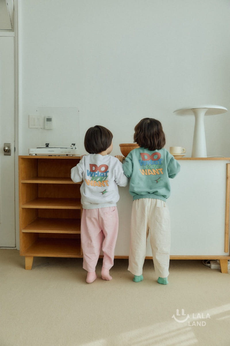 Lalaland - Korean Children Fashion - #prettylittlegirls - Want Sweatshirt - 4