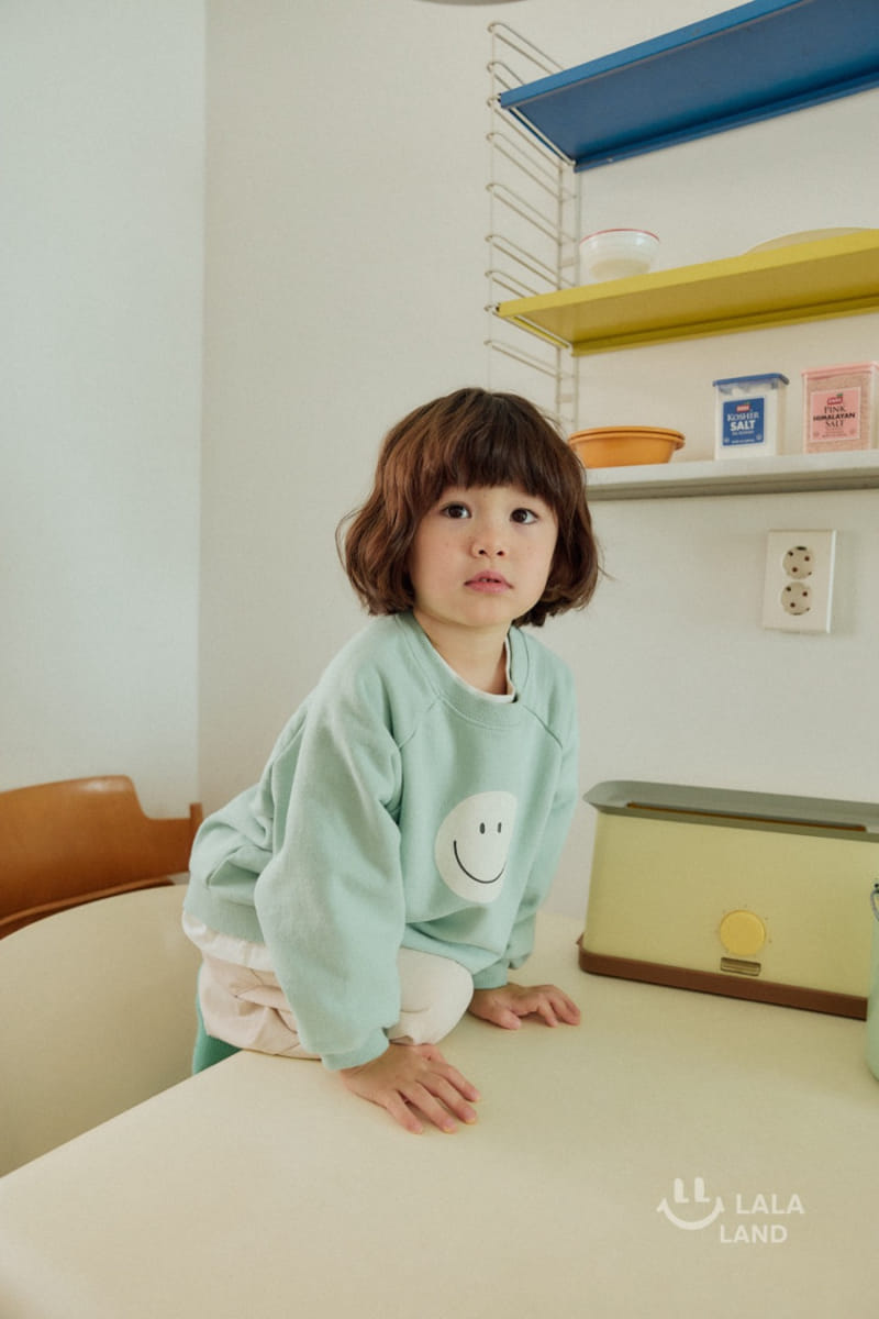 Lalaland - Korean Children Fashion - #toddlerclothing - Smile Sweatshirt - 9