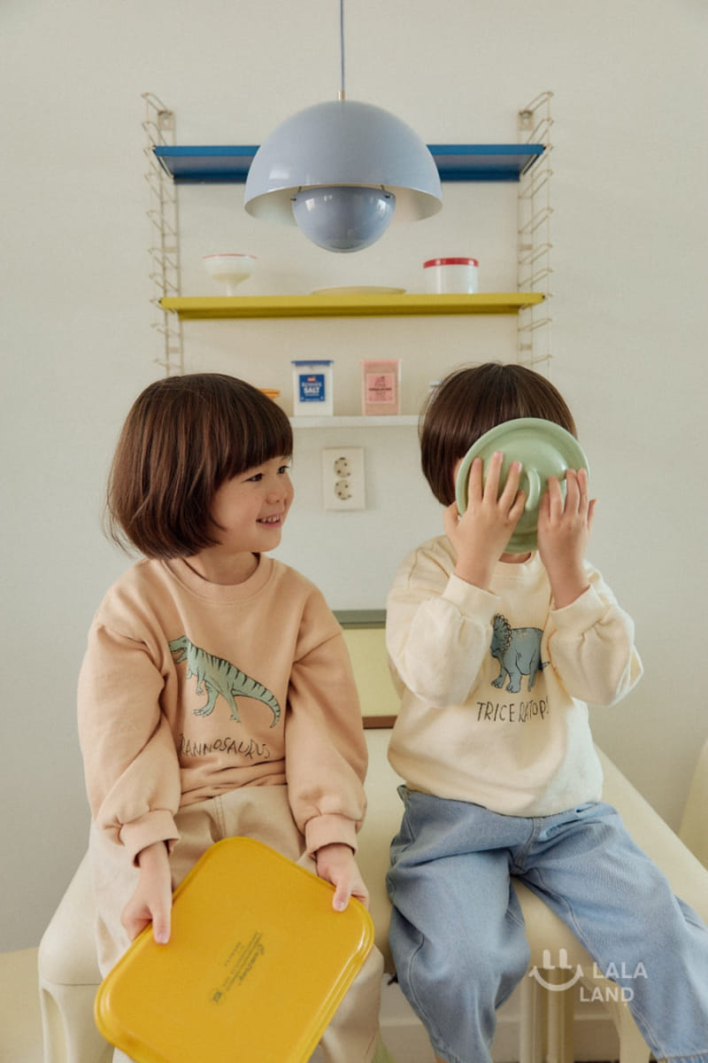 Lalaland - Korean Children Fashion - #toddlerclothing - Dinosaur Sweatshirt - 8