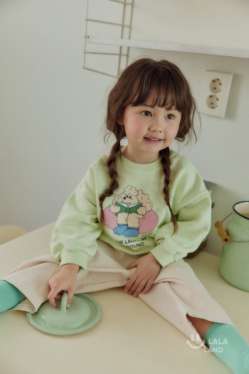 Lalaland - Korean Children Fashion - #toddlerclothing - Poodle Sweatshirt - 6