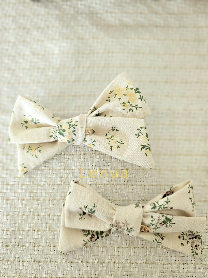 Lenua - Korean Baby Fashion - #babyclothing - Flower Rone Hair Clip 