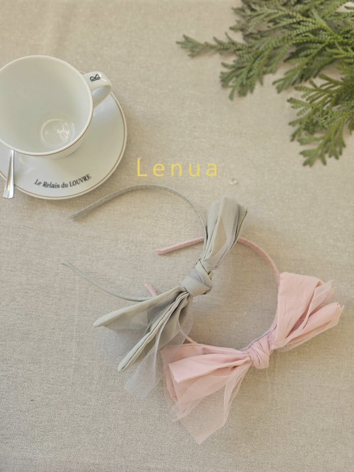 Lenua - Korean Baby Fashion - #babyclothing - C Sha Ribbon Hair Band - 4