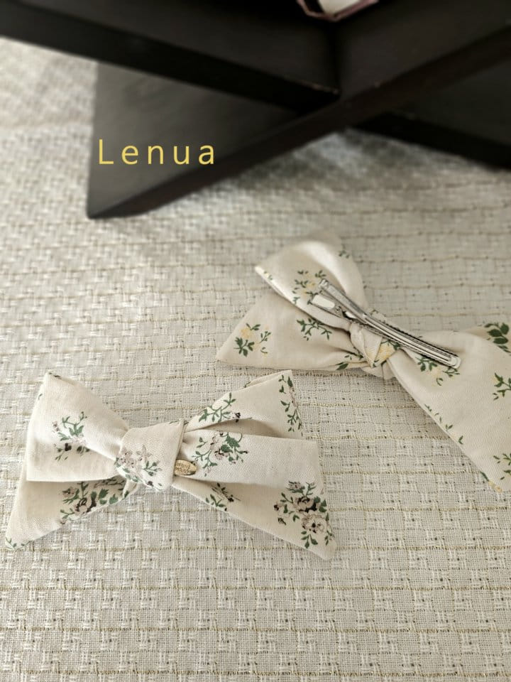 Lenua - Korean Baby Fashion - #babyfashion - Flower Rone Hair Clip - 2