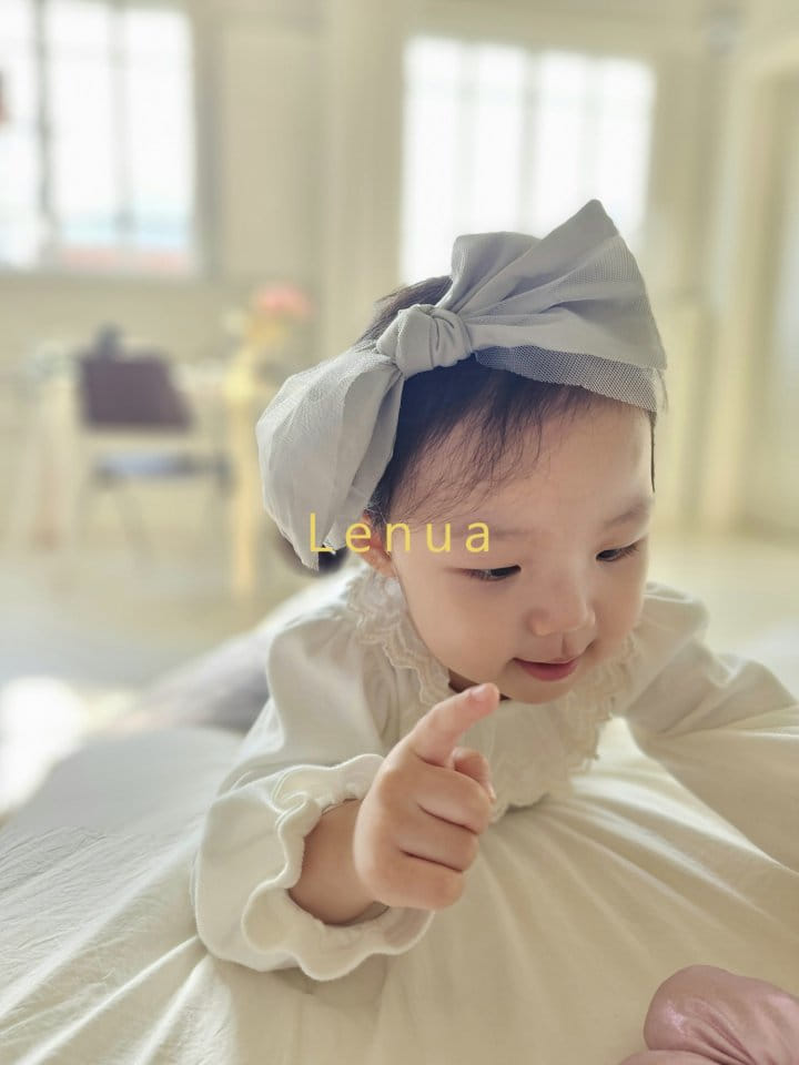 Lenua - Korean Baby Fashion - #babygirlfashion - C Sha Ribbon Hair Band - 6