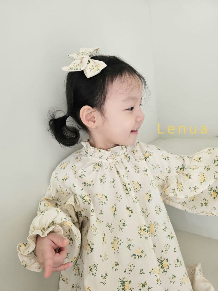Lenua - Korean Baby Fashion - #babylifestyle - Flower Rone Hair Clip - 5