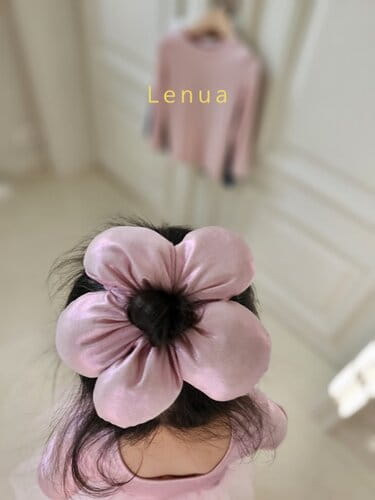 Lenua - Korean Baby Fashion - #babylifestyle - Bling Flower Scrunchy - 3