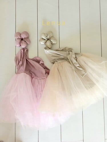 Lenua - Korean Baby Fashion - #babylifestyle - Bling Flower Scrunchy - 4