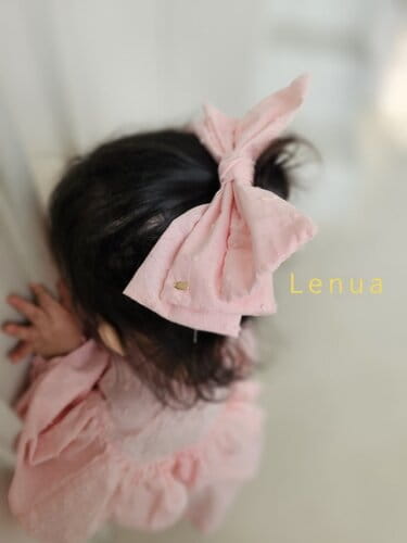 Lenua - Korean Baby Fashion - #babyoutfit - Muse Big Ribbon Pin - 5