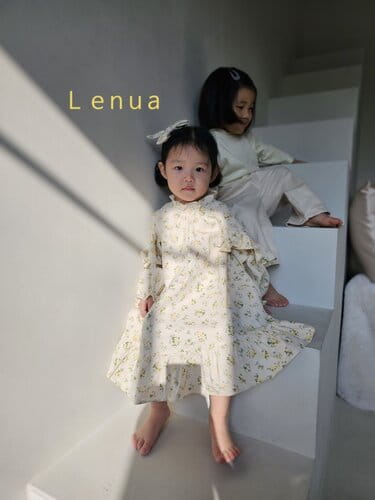 Lenua - Korean Children Fashion - #Kfashion4kids - Rone One-Piece - 2