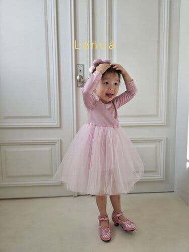 Lenua - Korean Children Fashion - #childofig - Bling Tu Tu One-Piece - 5