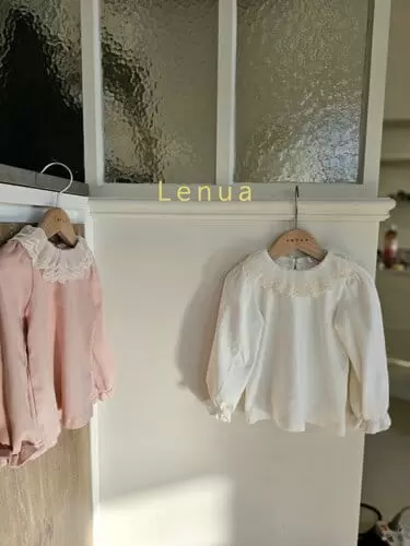 Lenua - Korean Children Fashion - #designkidswear - Soft Lace Tee - 6