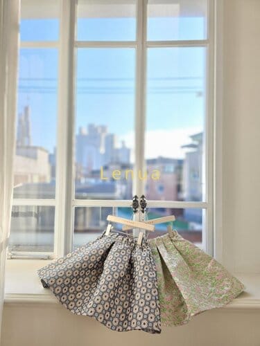 Lenua - Korean Children Fashion - #discoveringself - Manu Jacquard Skirt